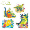 CzuCzu, Puzzle progresywne Dinozaury - obrazek 3