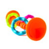Fat Brain Toys PipSquigz Loops Grzechotka Pomarańczowa - obrazek 6