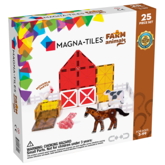 MAGNA-TILES® Klocki Magnetyczne Farm Animals 25 el.