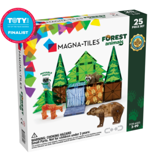 MAGNA-TILES® Klocki Magnetyczne Forest Animals 25 el.