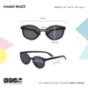 KiETLA Okulary przeciwsłoneczne WaZZ 1-2 Black - obrazek 5
