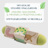 Tender Leaf Toys Drewniana układanka, twist - Zwierzątka - obrazek 5