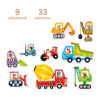 Czuczu Puzzle progresywne Pojazdy na budowie - obrazek 3