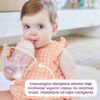 B.box Bidon ze słomką 240 ml Różowy - obrazek 7