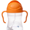 B.box Bidon ze słomką 240 ml Pomarańczowy - obrazek 5