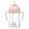 B.box Bidon ze słomką 240 ml Różowy - obrazek 11