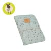 Lassig Przewijak podróżny z etui na akcesoria Floral mint