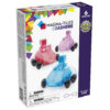 MAGNA-TILES® Magnetyczne Samochodziki Dashers 6 el. - obrazek 4