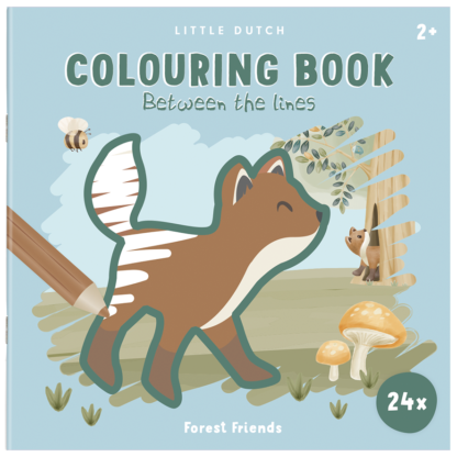 Little Dutch Kolorowanka Forest Friends - obrazek 2