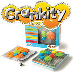 Fat Brain Toys Łamigłówka Kółka Zębate Crankity