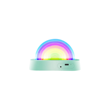 LaLarma Kolorowa lampka Dancing Rainbow Lamp Mint - obrazek 2