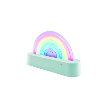 LaLarma Kolorowa lampka Dancing Rainbow Lamp Mint - obrazek 3