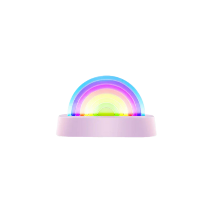 LaLarma Kolorowa lampka Dancing Rainbow Lamp Purple