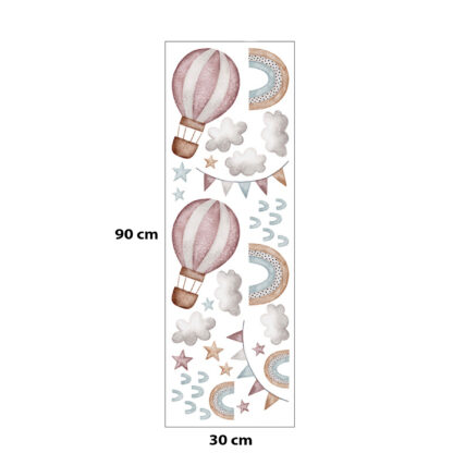 SIPO Naklejki na ścianę Balony - obrazek 3