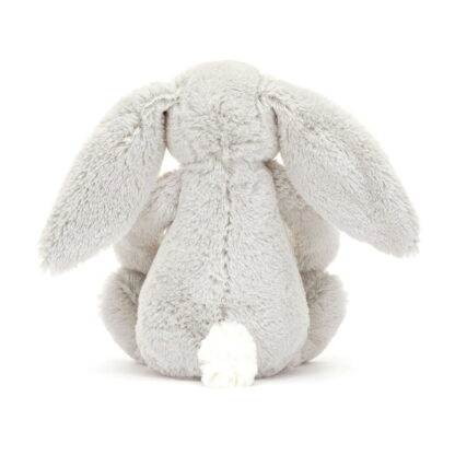 Jellycat Króliczek z Kwiecistymi Uszami Srebrny „Bloom” 31 cm - obrazek 4