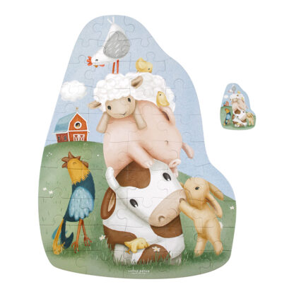 Little Dutch Puzzle XXL Little Farm - obrazek 3