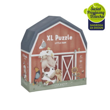 Little Dutch Puzzle XXL Little Farm - obrazek 2