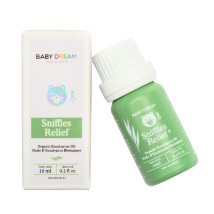 Baby Dream Machine Organiczny olejek Sniffles Relief - Eukaliptus - obrazek 2