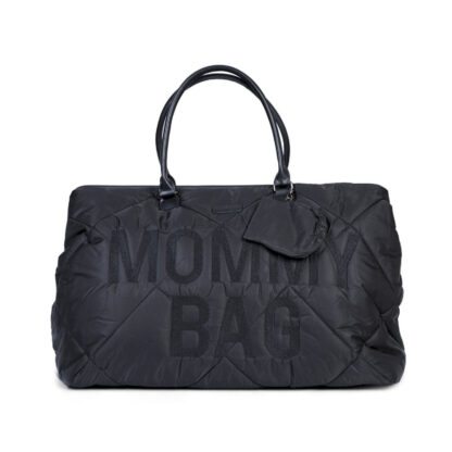 Childhome Torba Mommy Bag Pikowana Czarna