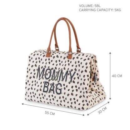 Childhome Torba Mommy Bag Leopard - obrazek 11