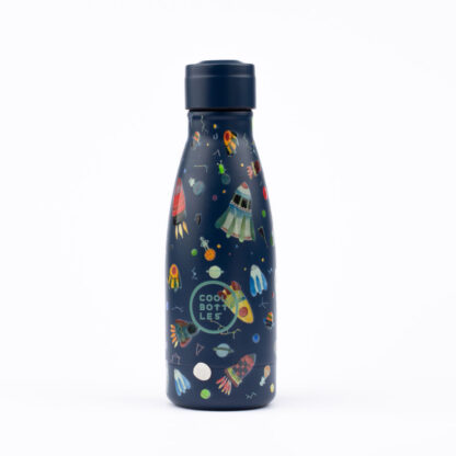 Cool Bottles Butelka termiczna Kids 260 ml Triple cool Space rockets - obrazek 2