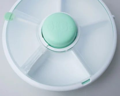 GOBE SNACK SPINNER pojemnik na przekąski Mint Green - obrazek 3