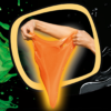 TUBAN Jiggly Slime Fluo Glow Pomarańczowy 430 g - obrazek 4