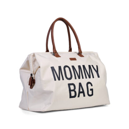 Childhome Torba Mommy Bag Kremowa - obrazek 3