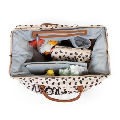 Childhome Torba Mommy Bag Leopard - obrazek 8