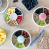 GOBE SNACK SPINNER pojemnik na przekąski Macaron Blue - obrazek 6