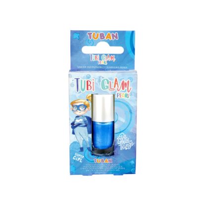 TUBAN Lakier Tubi Glam Niebieski perłowy