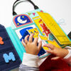 OMY Montessori Miękka książka aktywizująca - Mój dzień - obrazek 5