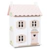 Le Toy Van Drewniany domek dla lalek Rose Heart