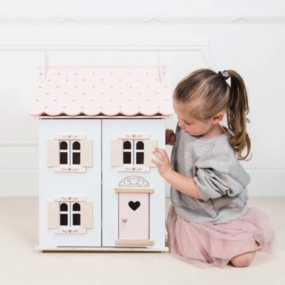 Le Toy Van Drewniany domek dla lalek Rose Heart - obrazek 5