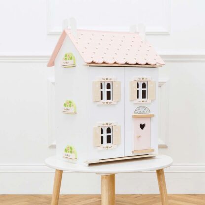 Le Toy Van Drewniany domek dla lalek Rose Heart - obrazek 6