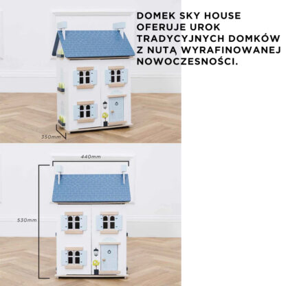 Le Toy Van Drewniany domek dla lalek Sky - obrazek 6