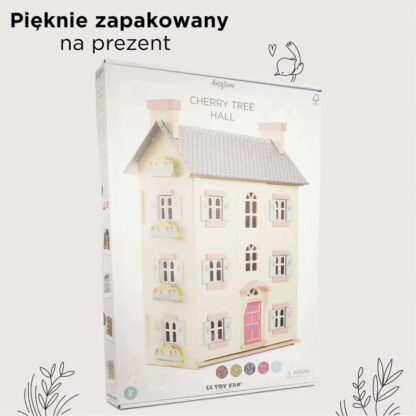 Le Toy Van Drewniany domek dla lalek Cherry Tree Hall - obrazek 5