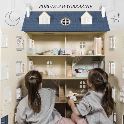 Le Toy Van Drewniany domek dla lalek Palace - obrazek 5