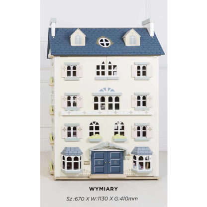 Le Toy Van Drewniany domek dla lalek Palace - obrazek 6