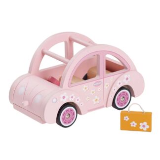 Le Toy Van Drewniany różowy samochód retro Sophie