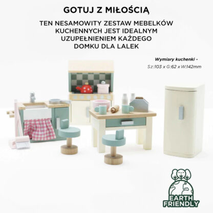 Le Toy Van Drewniane mebelki do domku dla lalek kuchnia Daisylane - obrazek 7