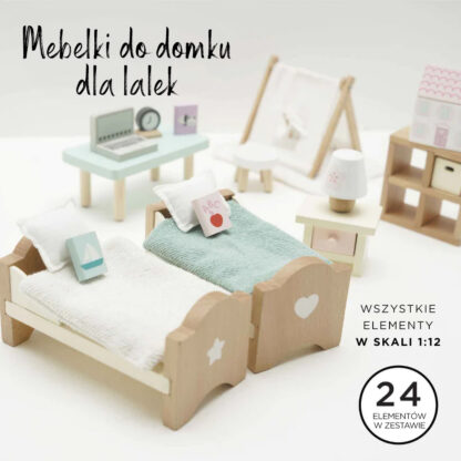 Le Toy Van Drewniane mebelki do domku dla lalek pokój dziecięcy Daisylane - obrazek 3