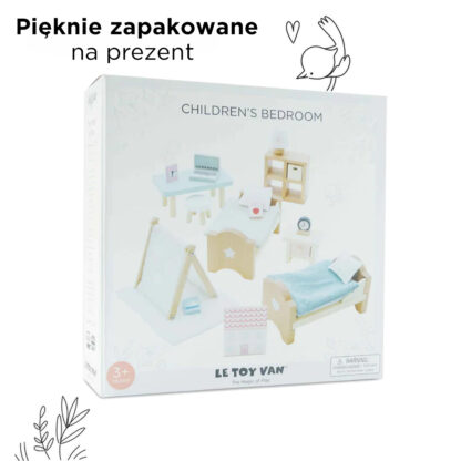 Le Toy Van Drewniane mebelki do domku dla lalek pokój dziecięcy Daisylane - obrazek 7