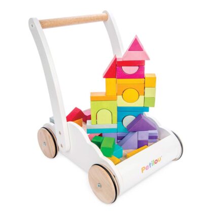 Le Toy Van Drewniany chodzik Rainbow Cloud, pchacz