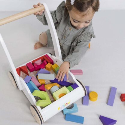 Le Toy Van Drewniany chodzik Rainbow Cloud, pchacz - obrazek 7
