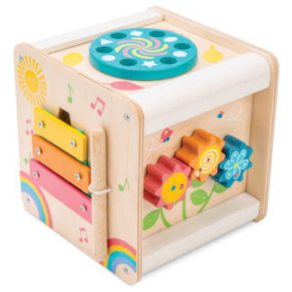 Le Toy Van Drewniana kostka edukacyjna