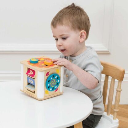 Le Toy Van Drewniana kostka edukacyjna - obrazek 4