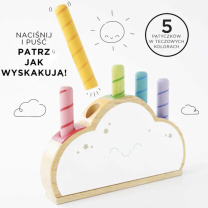 Le Toy Van Drewniana gra strzelające patyczki - obrazek 3