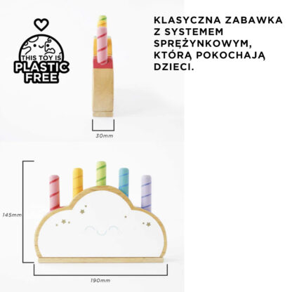 Le Toy Van Drewniana gra strzelające patyczki - obrazek 6