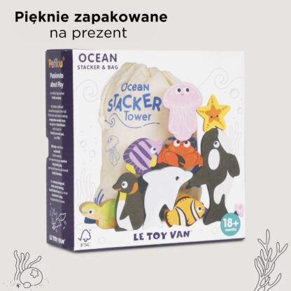 Le Toy Van Drewniane figurki rybki - obrazek 7